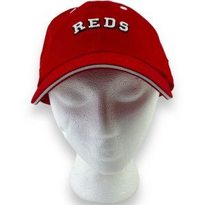 Cincinnati Reds Hat Cap Strap Back Red New Era MLB The Show Casual Dad Hat